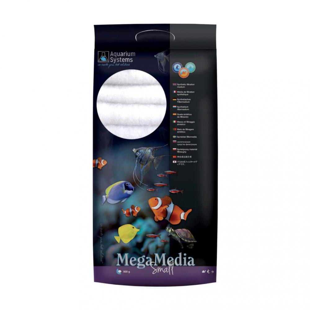 Aquarium Systems Синтепон для акваріума  Mega Media 500 г дрібна (215030) - зображення 1