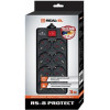 REAL-EL RS-8 PROTECT 1.8m black (EL122300021) - зображення 7