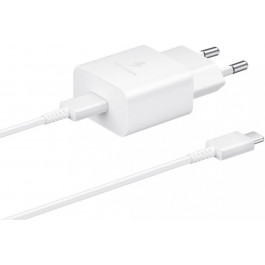   Samsung 15W PD Power Adapter (with Type-C cable) White (EP-T1510XWE)