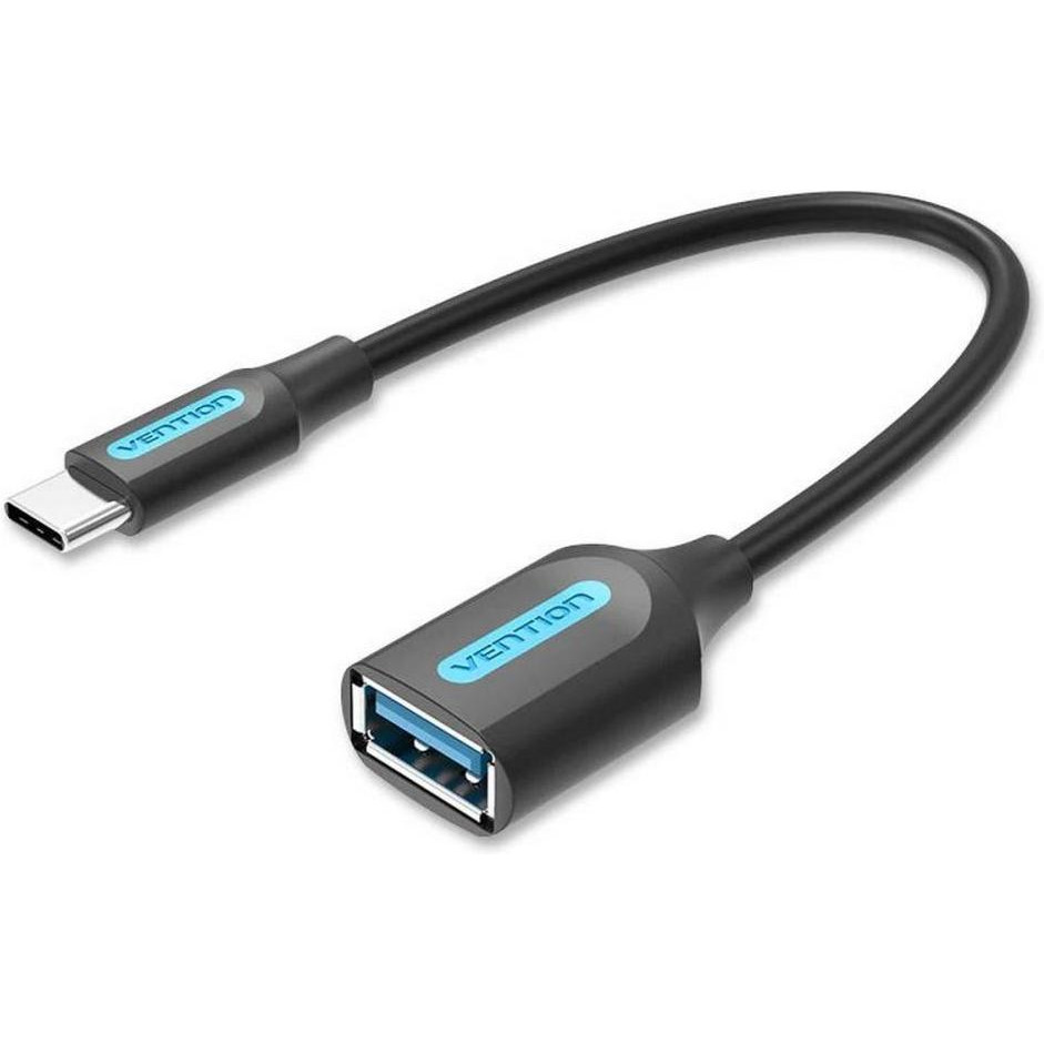 Vention USB 3.1 CM/AF 0.15m Black (CCVBB) (6922794749412) - зображення 1