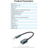 Vention USB 3.1 CM/AF 0.15m Black (CCVBB) (6922794749412) - зображення 4