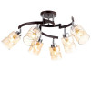 Victoria Lighting Люстра стельова  6x60 Вт Е27 хром/венге Will/PL6 (Will/PL6) - зображення 1