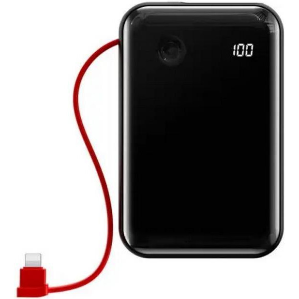 Baseus Mini S Digital Display 3A 10000mAh with Lightning cable (PPXF-E01) - зображення 1