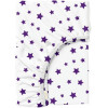 COSAS Простирадло на гумці  Дитяче Ranfors Purple Stars 60х120х12 см (4822052146644) - зображення 1