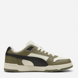   PUMA Чоловічі кеди низькі  RBD Game Low 38637335 40 (6.5UK) 25.5 см Alpine Snow- Black- Olive (4067979334