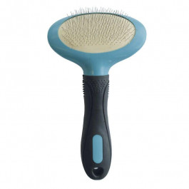   M-Pets (М-Петс) Hairdo Oval Slicker Brush - Щітка-пуходерка овальна для догляду за шерстю собак S (961127)