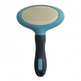   M-Pets (М-Петс) Hairdo Oval Slicker Brush - Щітка-пуходерка овальна для догляду за шерстю собак L (961126)