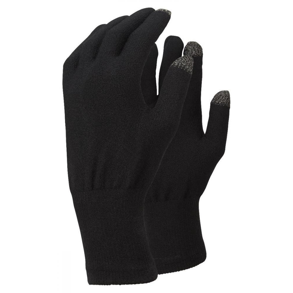 Trekmates Рукавиці  Merino Touch Glove TM-005149 Black M (1054-015.1359) - зображення 1