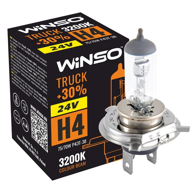 Winso H4 +30% 75/70W 24V 724400 - зображення 1