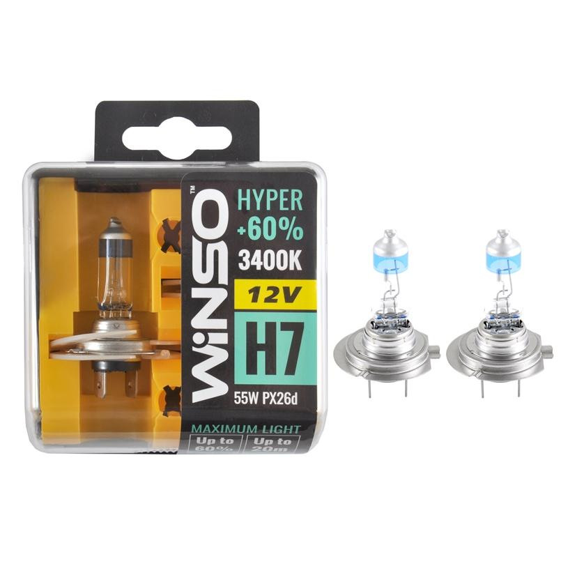 Winso Hyper +60% H7 55W 12V 712730 [2 шт.] - зображення 1