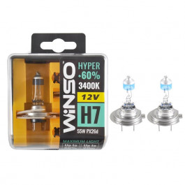   Winso Hyper +60% H7 55W 12V 712730 [2 шт.]