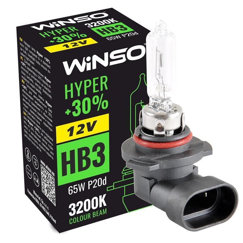 Winso Hyper +30% HB3 65W 12V 712500 [1 шт.] - зображення 1