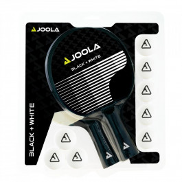   JOOLA Black White 2 Bats 8 Balls (54817) 930799