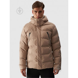   4F Пуховик зимовий чоловічий  Down Jacket M512 4FWAW24TDJAM512-83S S Бежевий (5905700066804)