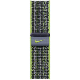   Apple Apple Bright Green/Blue Nike Sport Loop для Apple Watch 38/40/41mm (MTL03)