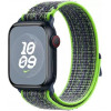 Apple Apple Bright Green/Blue Nike Sport Loop для Apple Watch 38/40/41mm (MTL03) - зображення 2