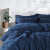 SoundSleep Комплект постільної білизни  Stonewash Adriatic євро dark blue синій (92370821) - зображення 1