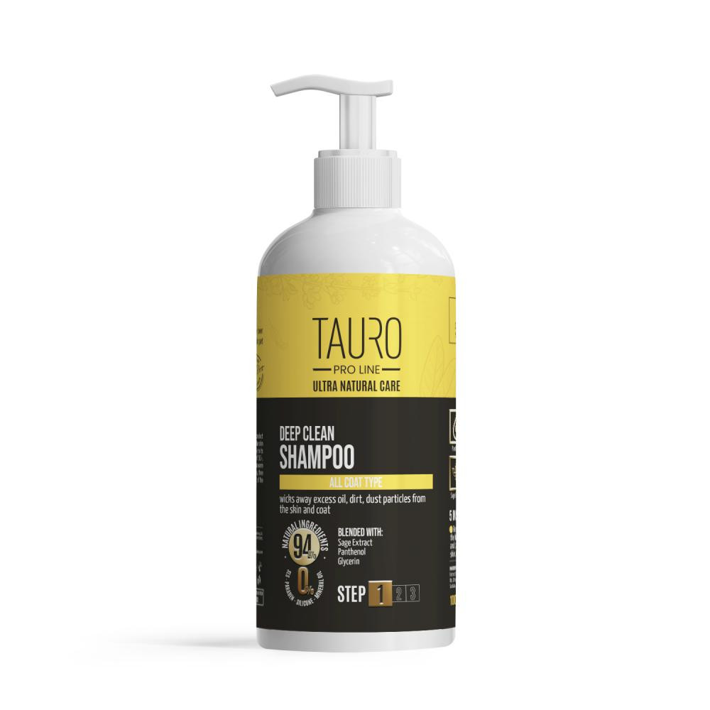 Tauro Pro Line Шампунь  Ultra Natural Care Deep Clean Shampoo, 1000 мл (TPL63590) - зображення 1