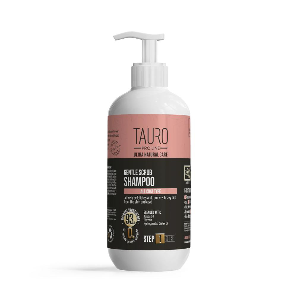 Tauro Pro Line Делікатний шампунь-скраб  Ultra Natural Care Gentle Scrub Shampoo, 400 мл (TPL63598) - зображення 1