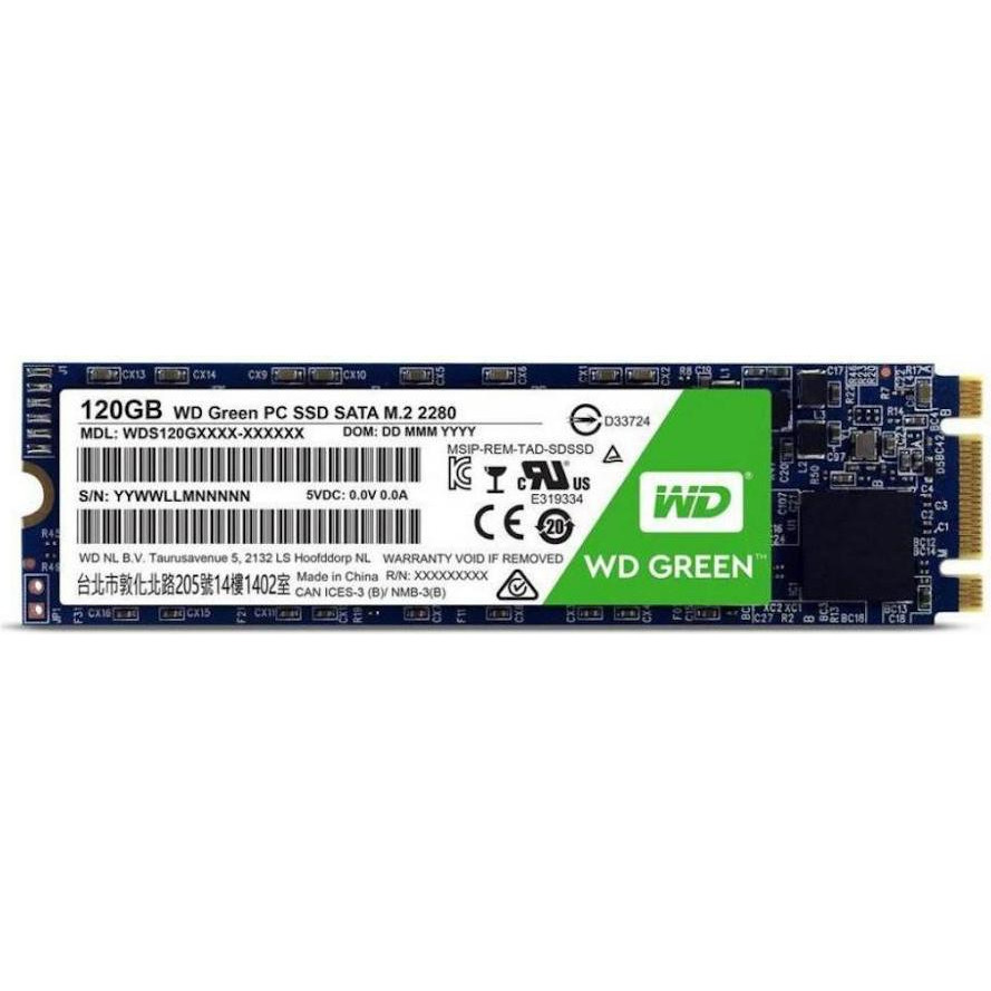 WD SSD Green M.2 120 GB (WDS120G2G0B) - зображення 1