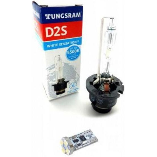 Tungsram D2S 5500K WHITE XENSTATION 20% 53760U B1 - зображення 1