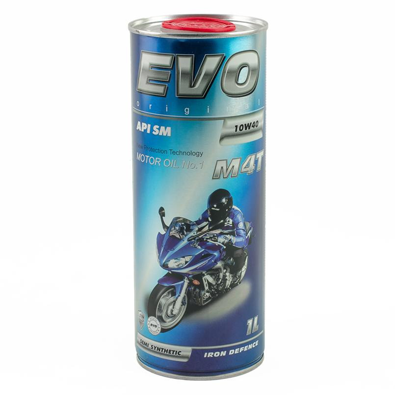 EVO lubricants EVO MOTO M4T 10W-40 1л - зображення 1