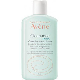   Avene Очищающий крем для лица  Cleanance Hydra  Soothing Cleansing Cream от акне, 200 мл (3282770100921)