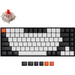   Keychron K2 84 Key Gateron G PRO Red Hot-Swap RGB Wireless UA Black (K2B1H_KEYCHRON)