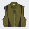 PUMA Оливкова жіноча куртка-жилет  Dare To Woven Vest 624299/33 - зображення 6