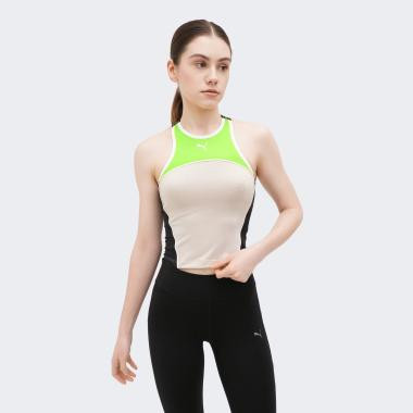 PUMA Бежева жіноча майка  FIT TRAIN STRONG FITTED TANK 525028/90 - зображення 1