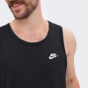 Nike Чорна чоловіча майка  M Nsw Club - Tank BQ1260-010 - зображення 4