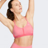 Nike Кораловий жіночий топ  W NK DF INDY V-NECK BRA CZ4456-612 - зображення 1