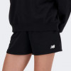 New Balance Чорні жіночі шорти  Short NB Small Logo nblWS41500BK - зображення 4