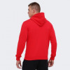 Champion Червона чоловіча кофта  Hooded Full Zip Sweatshirt cha218530-LLR - зображення 2