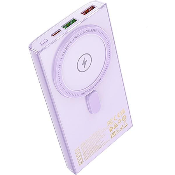 Hoco Q22 Taurus 10000mA 22.5W Purple - зображення 1