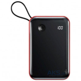   Baseus Mini S 10000mAh Digital Display w/Type-C Red (PPXF-A09)