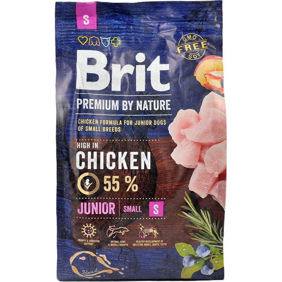 Brit Premium Junior S 3 кг 170807/6260 - зображення 1