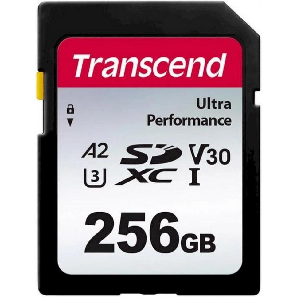 Transcend 256 GB SDXC UHS-I U3 A2 (TS256GSDC340S) - зображення 1