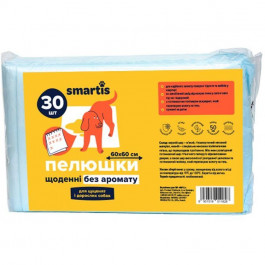   Smartis Пелюшки щоденні  60x60 см, 38 г/4 г, 30 шт (10177/6931519011628)