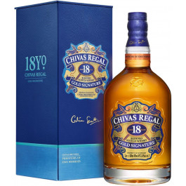   Chivas Regal Виски 1 л 18 лет выдержки 40% в подарочной упаковке (5000299255049)