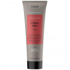   LAKME Маска для обновления цвета красных оттенков волос  Teknia Color Refresh Coral Red Mask 250 мл (84294