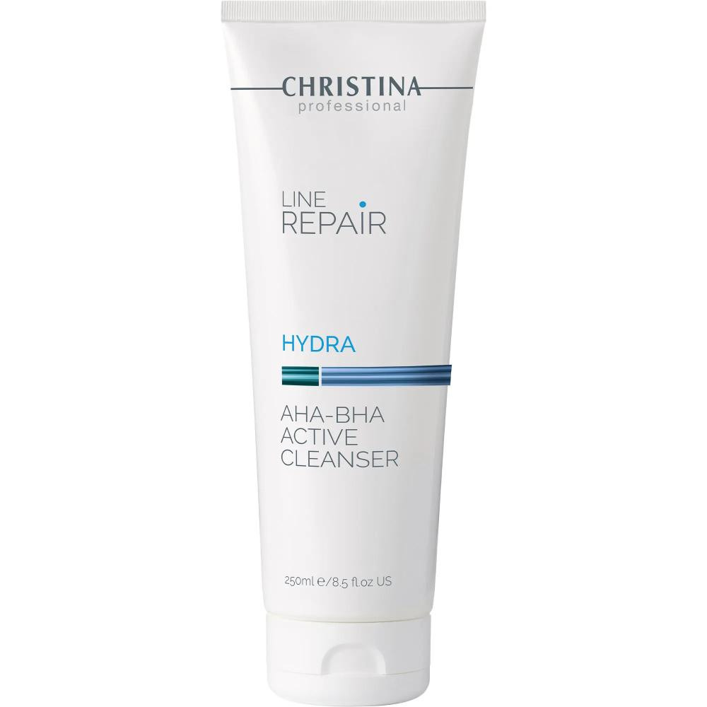 CHRISTINA Очищувач  Line Repair Hydra AHA-BHA Active Cleanser з AHA-BHA кислотами 250 мл (7290100369302) - зображення 1