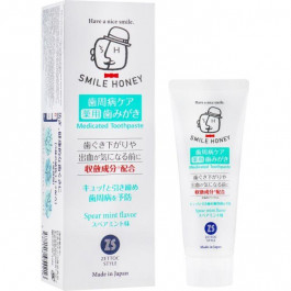   Zettoc Smile Honey Astringent Effect Зубная паста при кровотечениях и опускании десен 120 g (4582118954216)