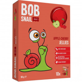   Bob Snail Фруктово-ягідний мармелад  Яблуко-Вишня 90 г (10 шт. х 9 г) (4820219346685)