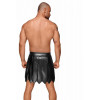 Noir Handmade H053 Eco leather men's gladiator skirt S (SX0071) - зображення 4