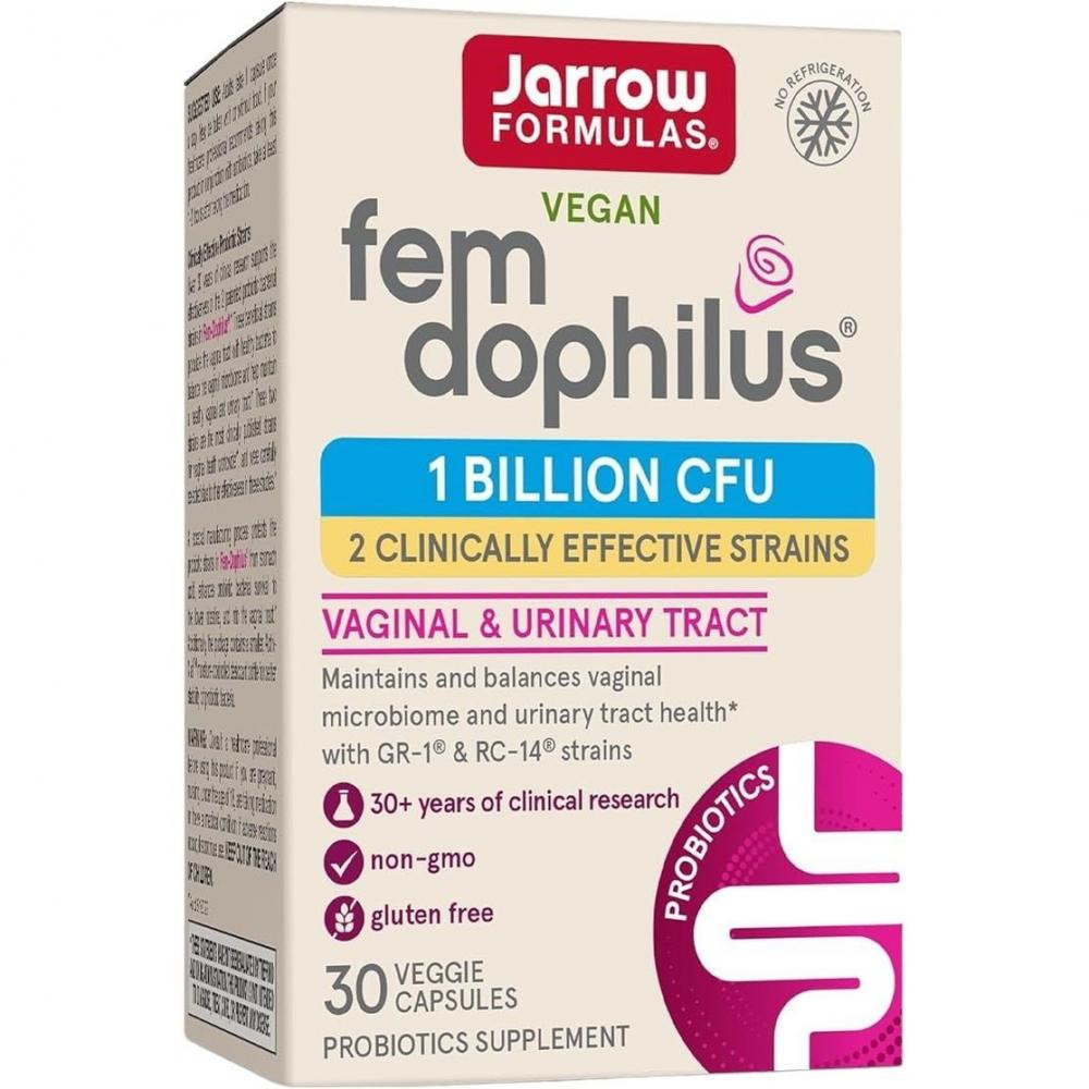 Jarrow Formulas Women's Fem Dophilus 1 млрд 30 капсул - зображення 1