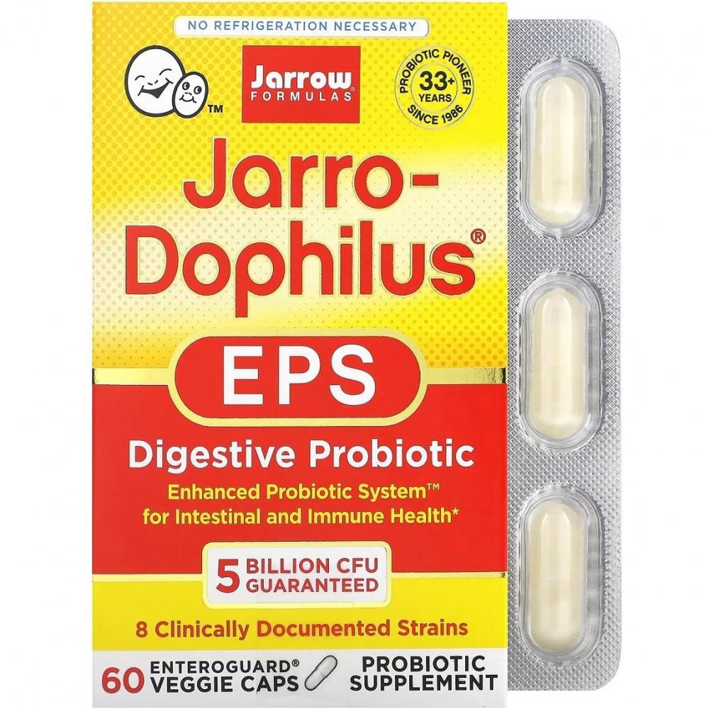 Jarrow Formulas Jarro-Dophilus EPS 5 млрд 60 капсул - зображення 1