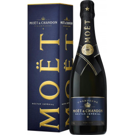   Moet & Chandon Шампанське  Nectar Imperial біле напівсухе 0.75 л 12% у подарунковій упаковці (3185370068441)