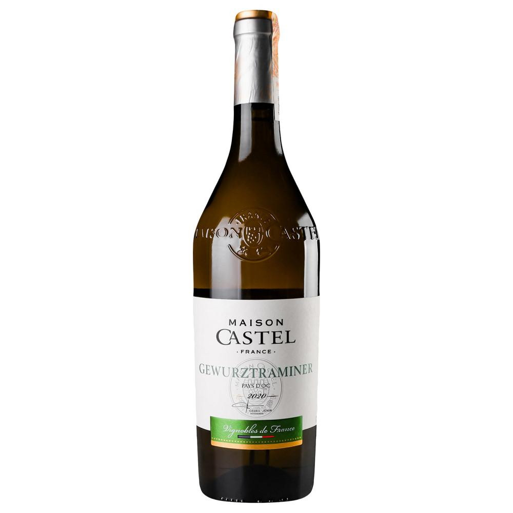 Maison Castel Вино  Gewurztraminer біле напівсухе 12.5%, 0.75 л (3211209267126) - зображення 1