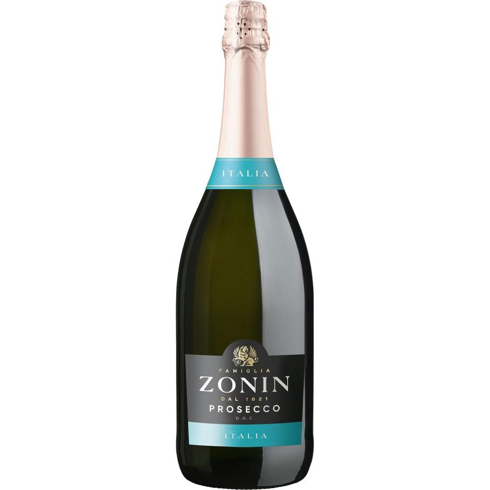 Zonin Вино игристое Prosecco Brut белое сухое 1.5 л 11% (8002235005449) - зображення 1